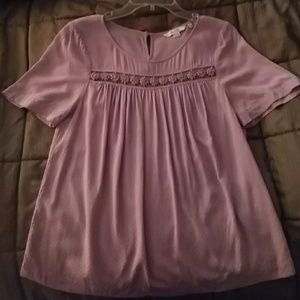 Boden daisy 8US career blouse lavender viscose